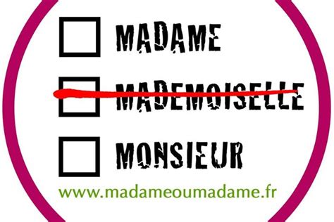 madame mademoiselle messieur.